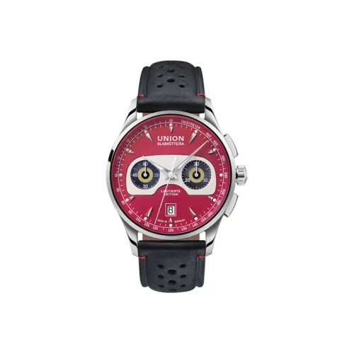 UNION GLASHUTTE/SA Автоматический механический механизм Мужские часы Noramins Collection 42мм*42мм*42мм Красный