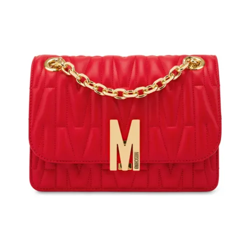 MOSCHINO Овчина Сумка через плечо Женская Красная