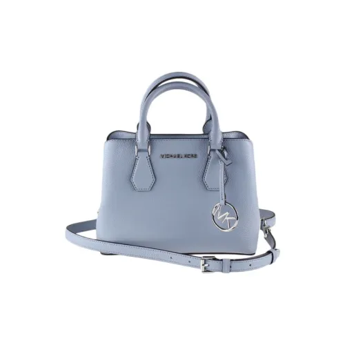 MICHAEL KORS CAMILLE Сумка через плечо из текстурированной кожи личи сумка для женщин светло-синий