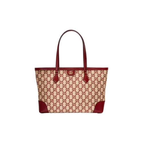 GUCCI Ophidia Деним с кожаными вставками Тоут Сумка Сумка для покупок Сумка Сумка через плечо Средняя Женская