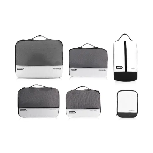 SUBURBIA Полиэстер Одежда Сумка для хранения Сумка Сумка для одежды Organizer Стандартная Унисекс Серый Белый Черный