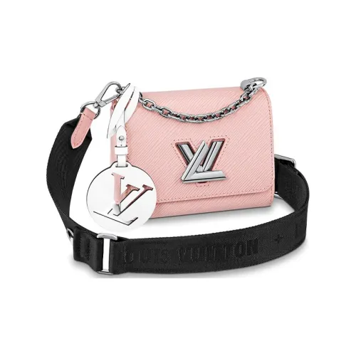 LOUIS VUITTON Кожа Twist Сумка Сумка через плечо Сумка через плечо Мини Женская Розовая