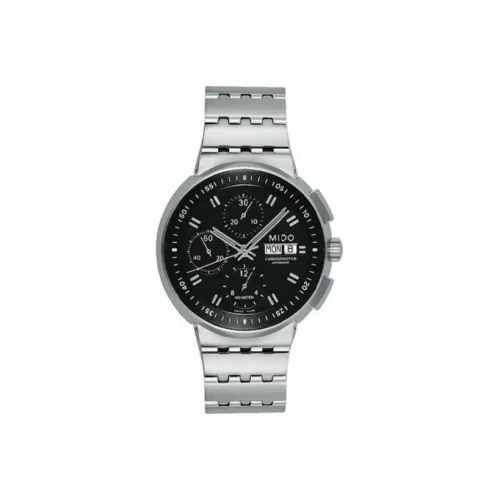 MIDO Автоматический Механический Мужской Часы Commander Черные