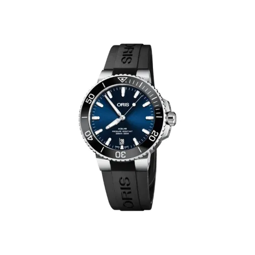 Oris Автоматический Механический Movement Унисекс Коллекция Diving Watch 39,5 мм Синий