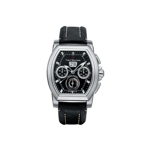 Carl F.Bucherer Автоматический Механический Механизм Мужские Часы PATRAVI Collection 39мм*42мм*13,8мм Черные