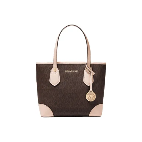 MICHAEL KORS ЭВА Искусственная кожа с коровьей кожей Тоут Сумка Сумка для покупок Сумка через плечо Мини Сумка Женская