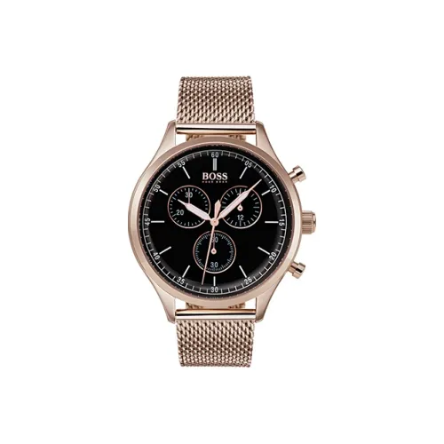 Hugo Boss Кварцевый механизм Мужские часы Черный