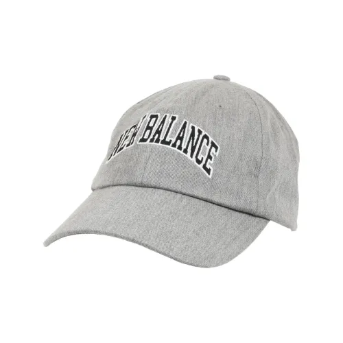 New Balance Хлопок Кепки Унисекс Серый