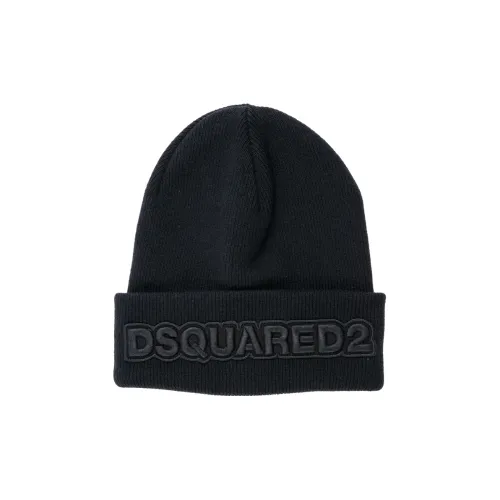 DSQUARED 2 Шерсть Бини Черный Мужской