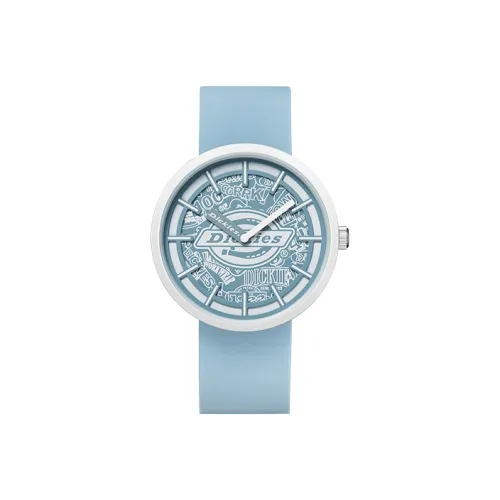 Dickies Candy Collection Наручные часы Кварцевый механизм Силиконовый ремешок 40 мм Синий циферблат Унисекс 210U60LYXCL 345P2 27