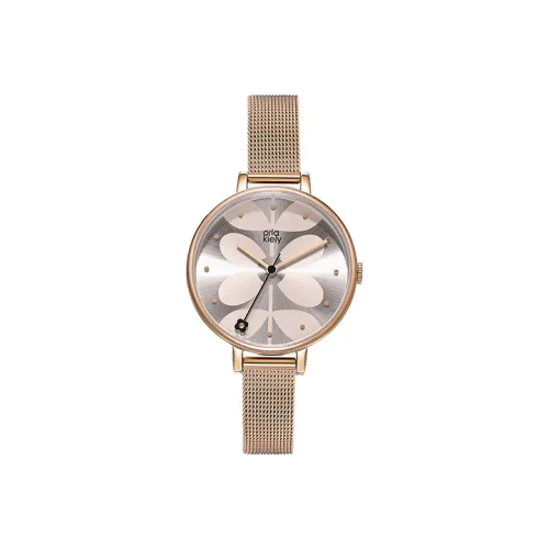 ORLA KIELY Женские часы Кварцевый механизм Ремешок из нержавеющей стали Серебристый циферблат OK4064