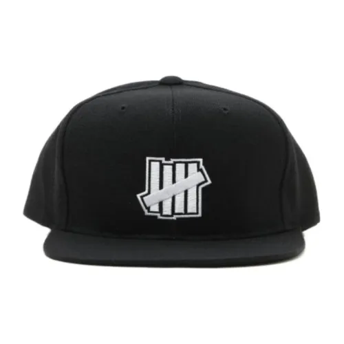 Undefeated Хлопковая Бейсболка Черного Цвета Унисекс