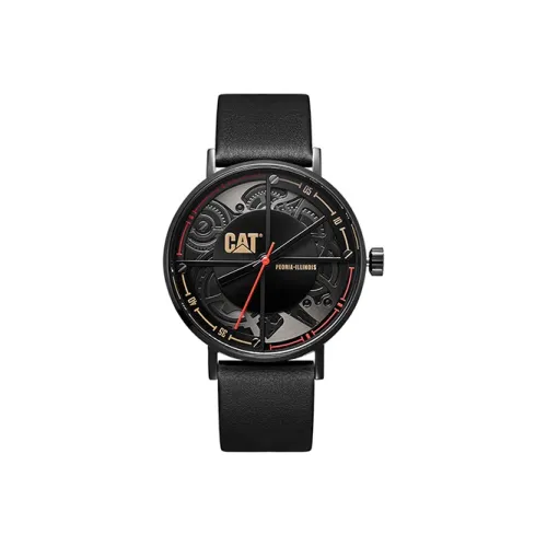 Кошка Кварцевый Movement Унисекс CARTER WATCH 48mm*45mm Черный