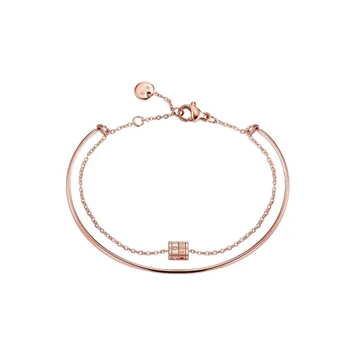 HMZ Браслеты из титанового стального сплава женские розовое золото