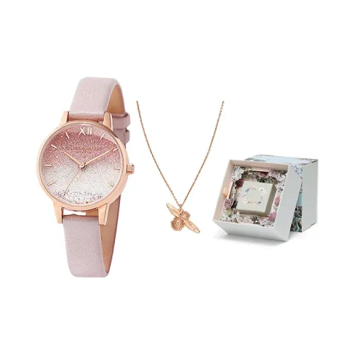 OLIVIA·BURTON Кварцевый механизм Женские часы 30 мм Розовые