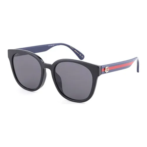 GUCCI Пластиковая оправа Круглые Солнцезащитные очки Женские