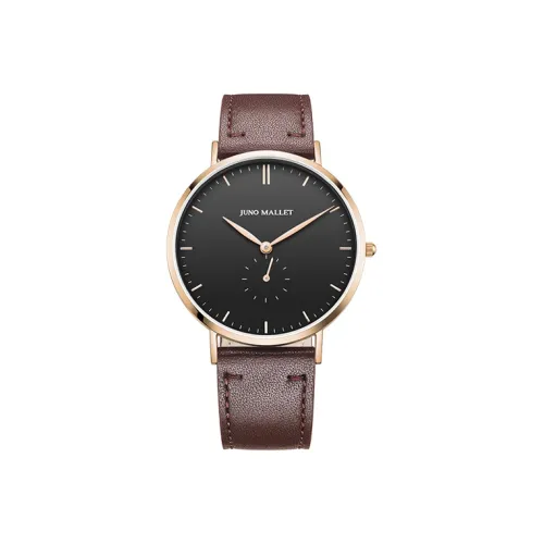 JUNO MALLET Кварцевый механизм Мужские часы 40мм*40мм*6мм Черный