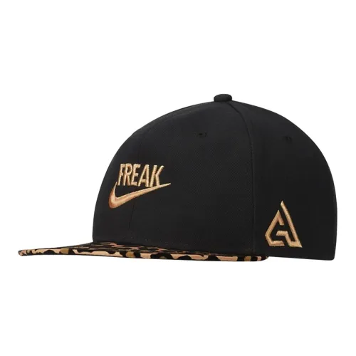 Бейсболка Nike унисекс черная золотая