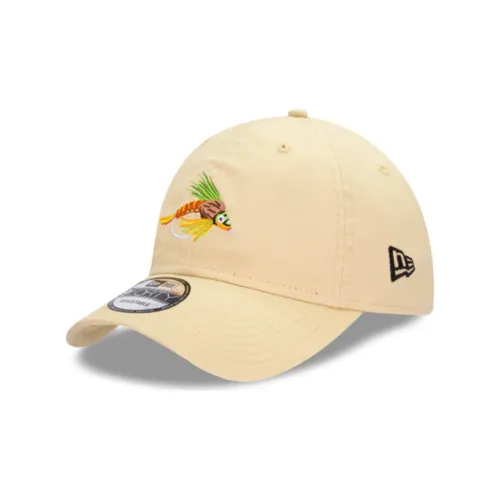 New Era Хлопок Бейсболка Бежево-желтая Унисекс