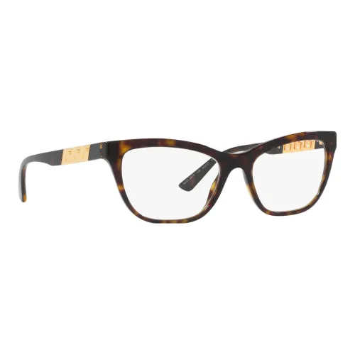 VERSACE Очки Коричневый Унисекс