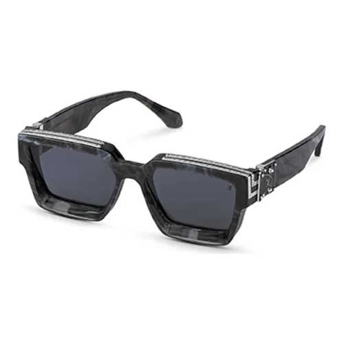 LOUIS VUITTON Ацетатные квадратные солнцезащитные очки для мужчин