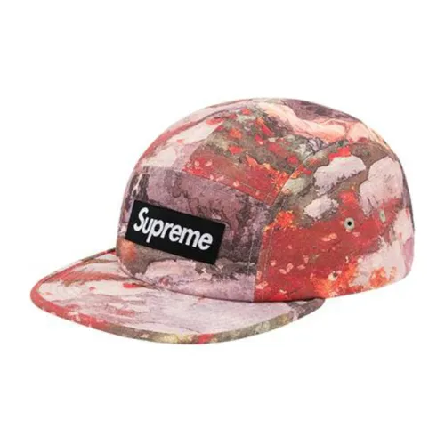 Supreme 100% хлопковый холст Кепки Унисекс Многоцветные