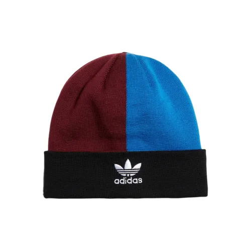Adidas Акриловые Шапки-Бини Коричневый/Синий/Черный Унисекс