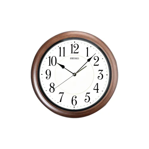 SEIKO Кварцевый механизм Стена Часы Унисекс Белый QXA616B