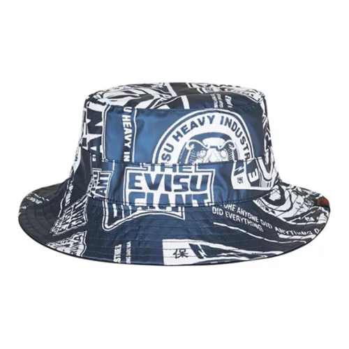 EVISU Bucket Унисекс Синий Черный Цвет