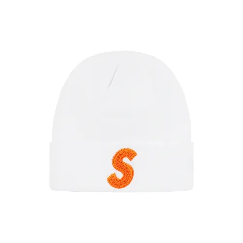 Supreme x New Era Beanies Унисекс Белый