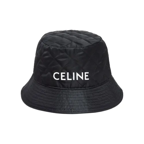 CELINE Полиамид Шляпа ведра Черный Унисекс