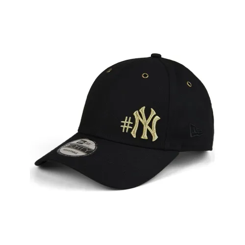 New Era New Era x MLB Co Бренд Хлопок Кепки Унисекс Черный