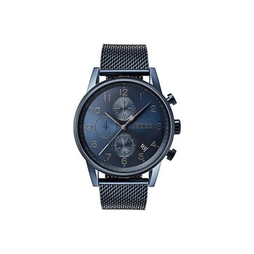 Hugo Boss Кварцевый механизм Мужские часы Синий