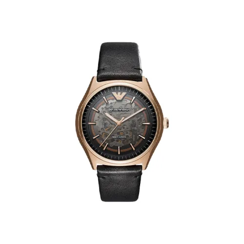 EMPORIO ARMANI Кварцевый механизм Мужские часы 44 мм Золото