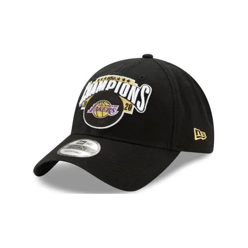 New Era Хлопковые кепки унисекс черные