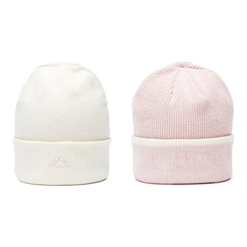 KAPPA Шапка-бини Унисекс Розовый Белый Двухтон Черный Серый Двухтон