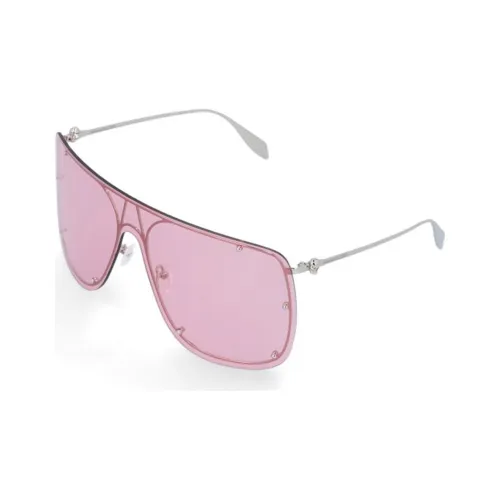 Alexander McQueen Солнцезащитные очки Розовый Унисекс