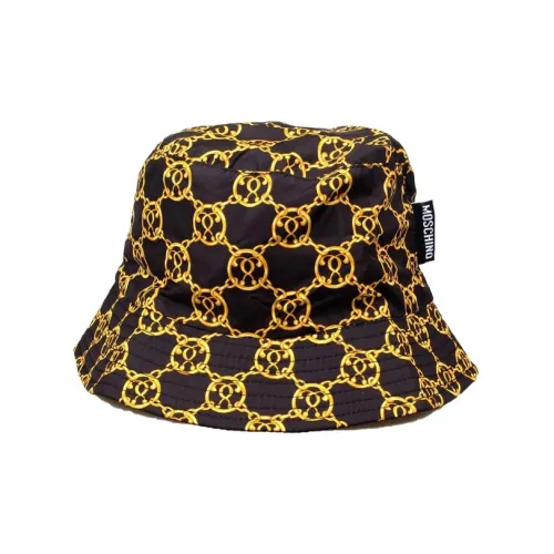 MOSCHINO Полиэстер Шляпа ведра Черный Золотой Унисекс
