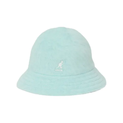 KANGOL Смесовая шерсть Шляпа ведра Синяя Унисекс