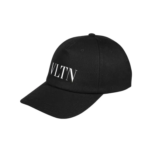 Valentino Хлопок Бейсболки Черный Унисекс