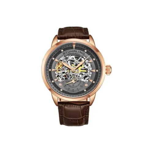 STUHRLING Автоматический Механический Часы Мужские Winchester Series 44мм*11мм*44мм Серый