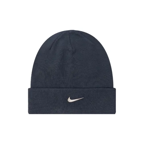 Nike Акриловые шапки-бини унисекс темно-синий