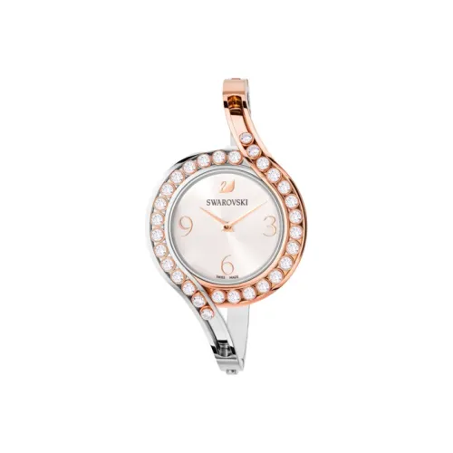 Swarovski Lovely Crystals Bangle Collection Наручные часы Кварцевый механизм Ремешок из нержавеющей стали 32 мм
