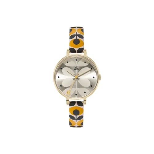 ORLA KIELY Women's Watch Кварцевый механизм 38 мм Серебристый циферблат