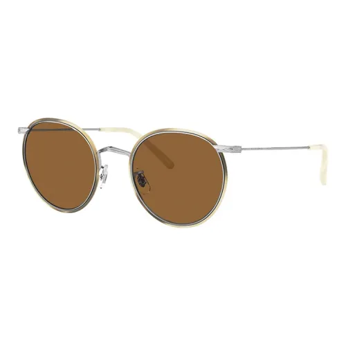 Oliver Peoples Солнцезащитные очки Серебристый Унисекс