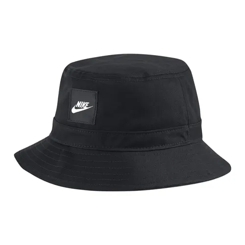 Nike Cotton Bucket Hats Унисекс Черный