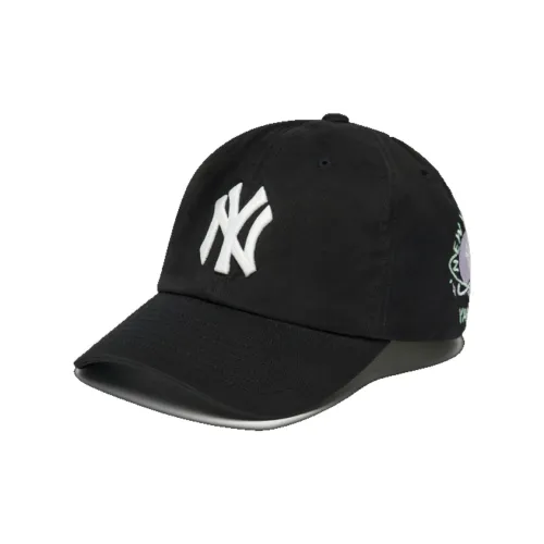 Бейсбольные кепки MLB Base Logo из хлопка унисекс черного цвета