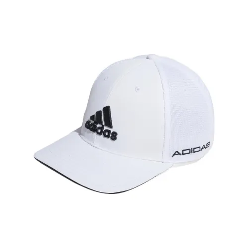 Adidas Полиэстер Кепки Белый Мужской