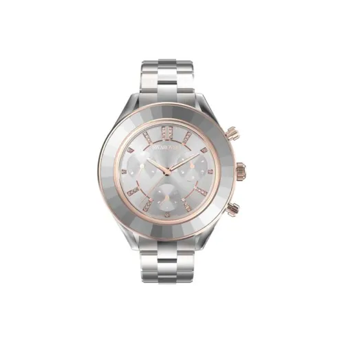 Swarovski Collection Женские часы Кварцевый механизм Ремешок из нержавеющей стали Серебристый циферблат 5610494