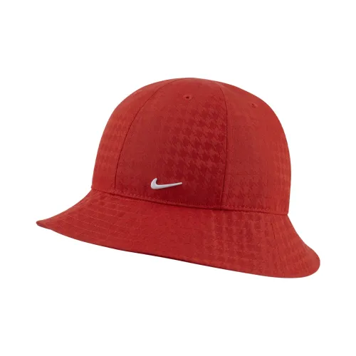 NIKE Полиэстер Шляпа ведра Красная Унисекс